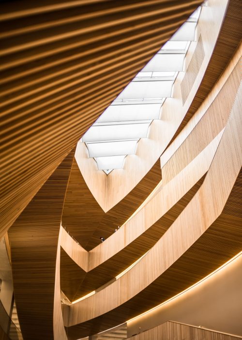 brown-white-spiral-stairs